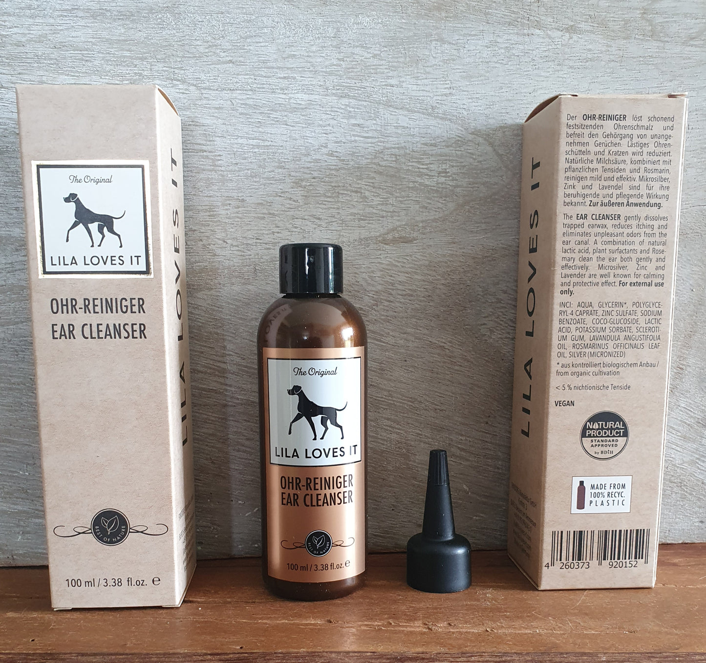 Oorreiniger voor je hond 100ml (Lila Loves It)